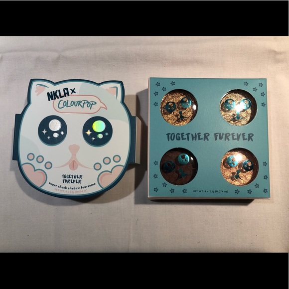 Colourpop Other - ColourPop x NKLA Together Furever Quad!